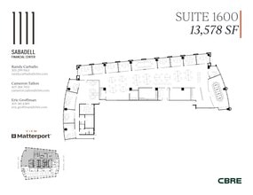1111 Brickell Ave, Miami, FL à louer Plan de site– Image 1 sur 13