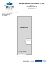 667-759 S State College Blvd, Fullerton, CA à louer Plan d’étage– Image 1 sur 1