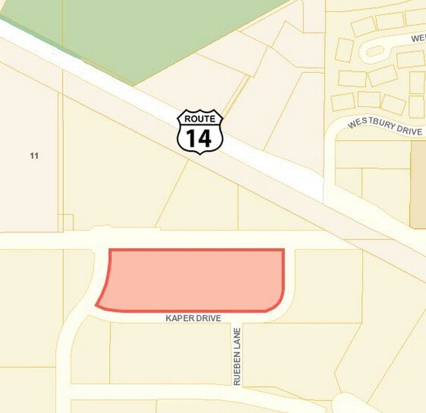 SEC Three Oaks & Georgetown Rd, Cary, IL à vendre - Plan cadastral – Image 2 sur 3