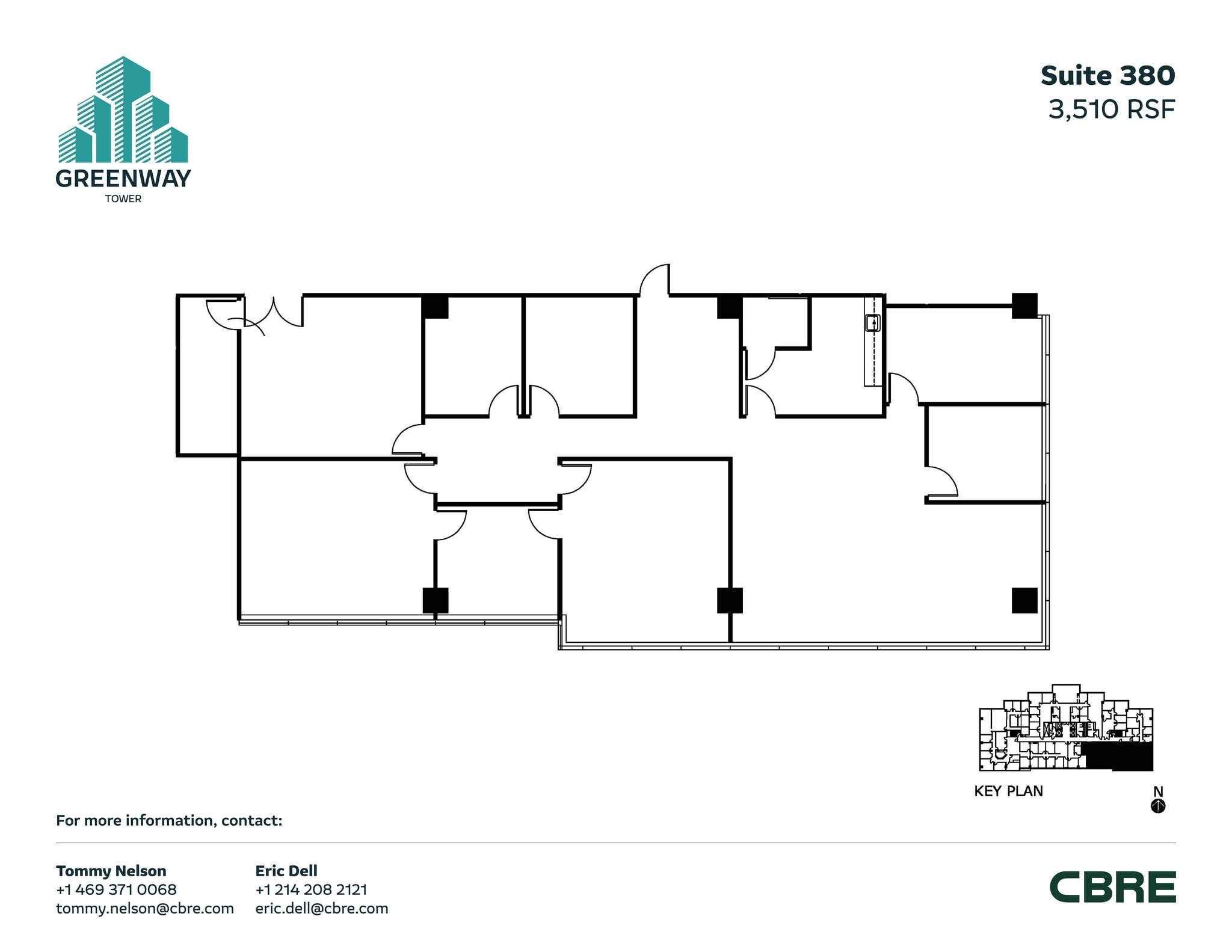 1231 Greenway Dr, Irving, TX à louer Plan de site– Image 1 sur 2