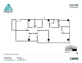 1231 Greenway Dr, Irving, TX à louer Plan de site– Image 1 sur 2