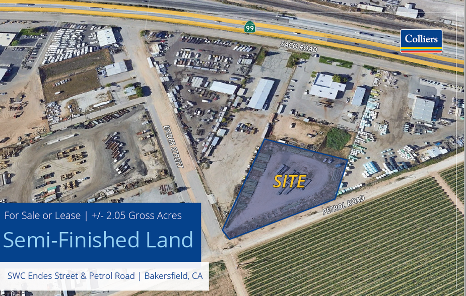 Swc Endes Street & Petrol Rd, Bakersfield, CA à louer - Photo de l’immeuble – Image 1 sur 1