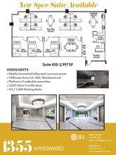 1355 Windward Concourse, Alpharetta, GA à louer Plan d’étage– Image 1 sur 1