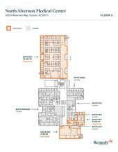 630 N Alvernon Way, Tucson, AZ à louer Plan d’étage– Image 1 sur 5