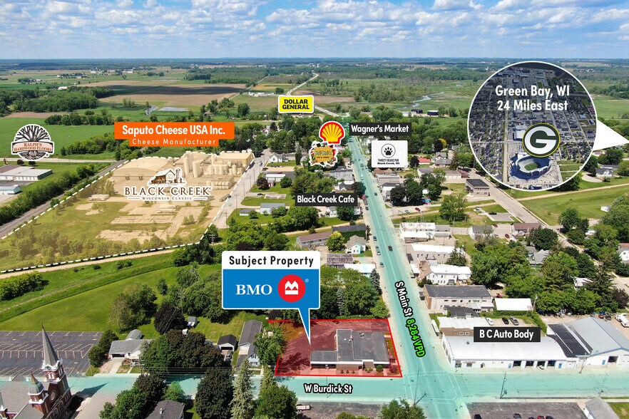 101 N Main St, Black Creek, WI à louer - Aérien – Image 3 sur 13