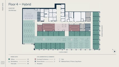 560 Lexington Ave, New York, NY à louer Plan d’étage– Image 2 sur 3