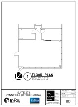 1355 Lynnfield Rd, Memphis, TN à louer Plan d’étage– Image 1 sur 2