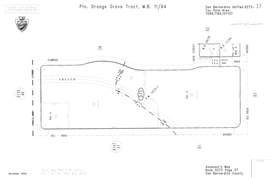 1635 E Highland Ave, San Bernardino, CA à vendre - Plan cadastral – Image 3 sur 3