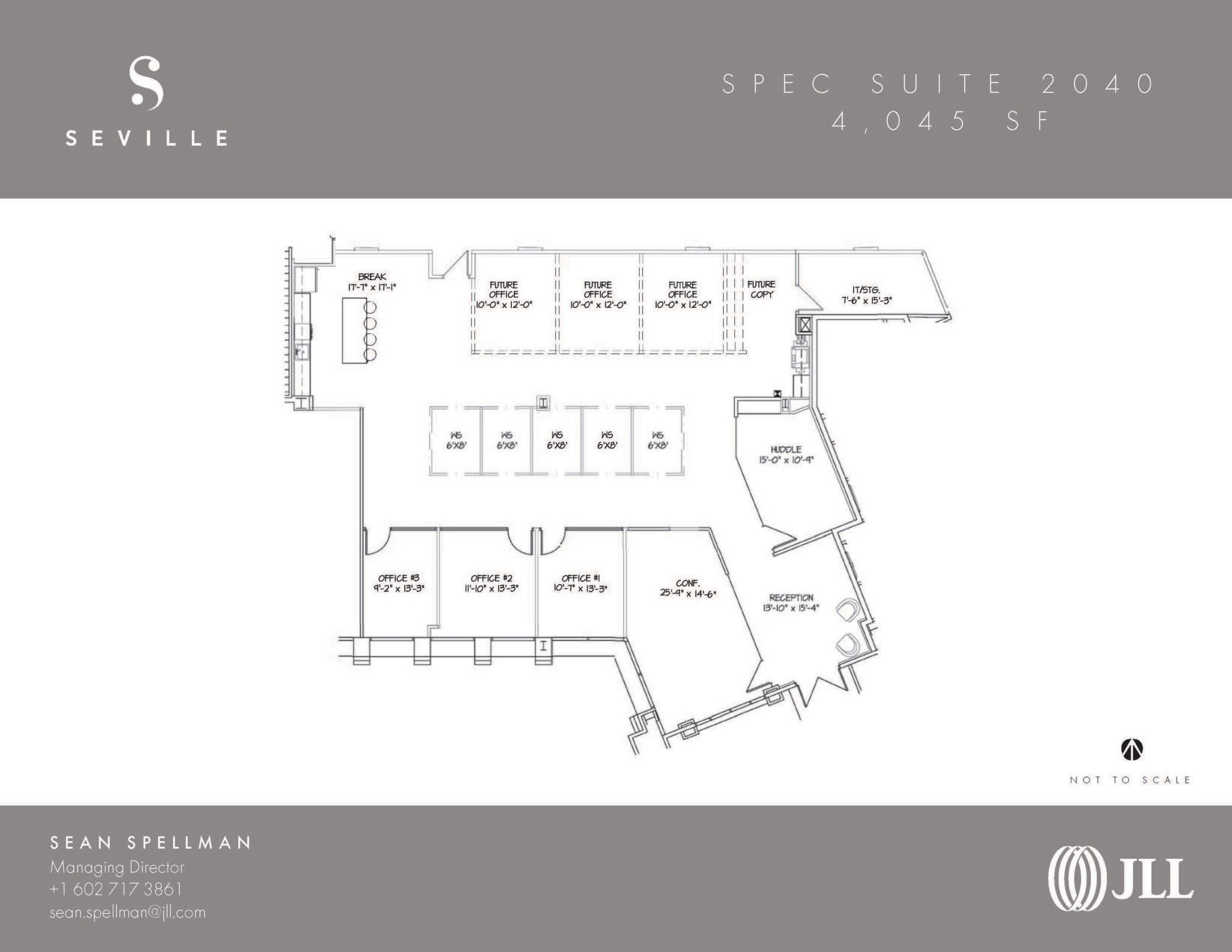 7001 N Scottsdale Rd, Scottsdale, AZ à louer Plan d’étage– Image 1 sur 1