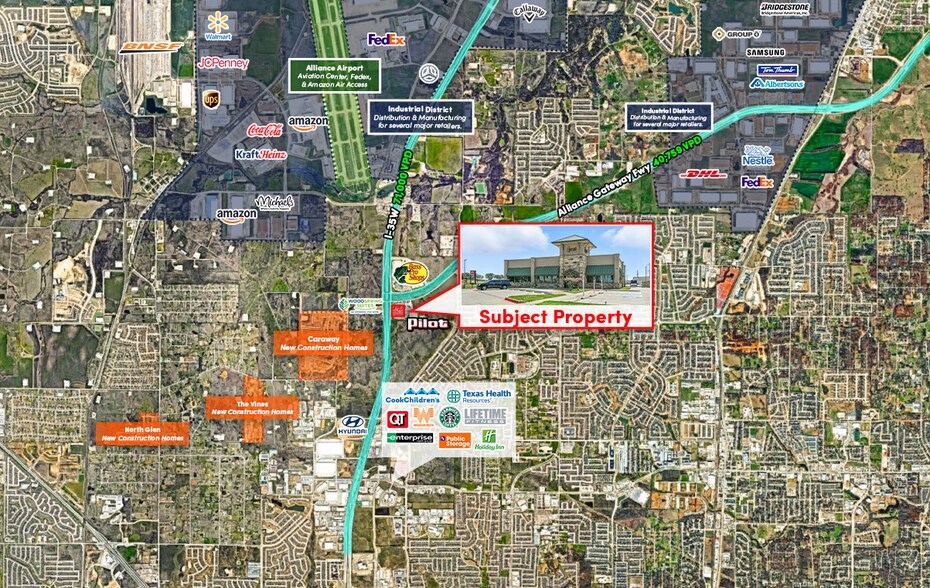 12750 North Fwy, Fort Worth, TX à louer - Aérien – Image 2 sur 17