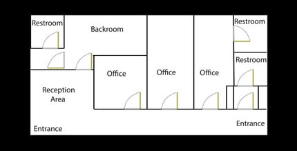 856 15th Ave, Longview, WA à louer Plan d’étage– Image 2 sur 2