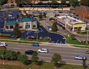 28720 Northwestern Hwy, Southfield, MI - VUE AÉRIENNE  vue de carte - Image1