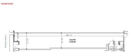 120-134 E Park Ave, Long Beach, NY à louer Plan d’étage– Image 2 sur 2