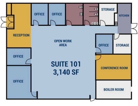 2101 N Front St, Harrisburg, PA à louer Plan d’étage– Image 1 sur 1