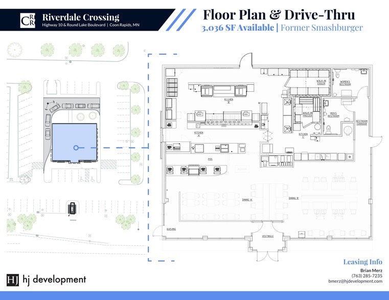 12900-13020 Riverdale Dr NW, Coon Rapids, MN à louer - Plan de site – Image 2 sur 15