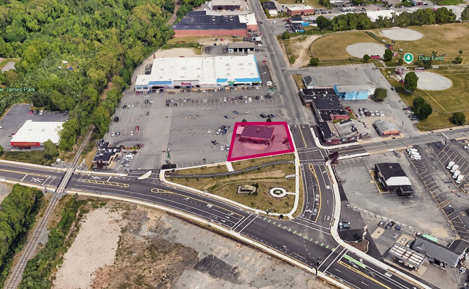 440 Mount Pleasant St, New Bedford, MA à louer - Aérien – Image 2 sur 21