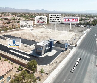 Plus de détails pour Ann Rd. and Valley Dr., North Las Vegas, NV - Local commercial à louer