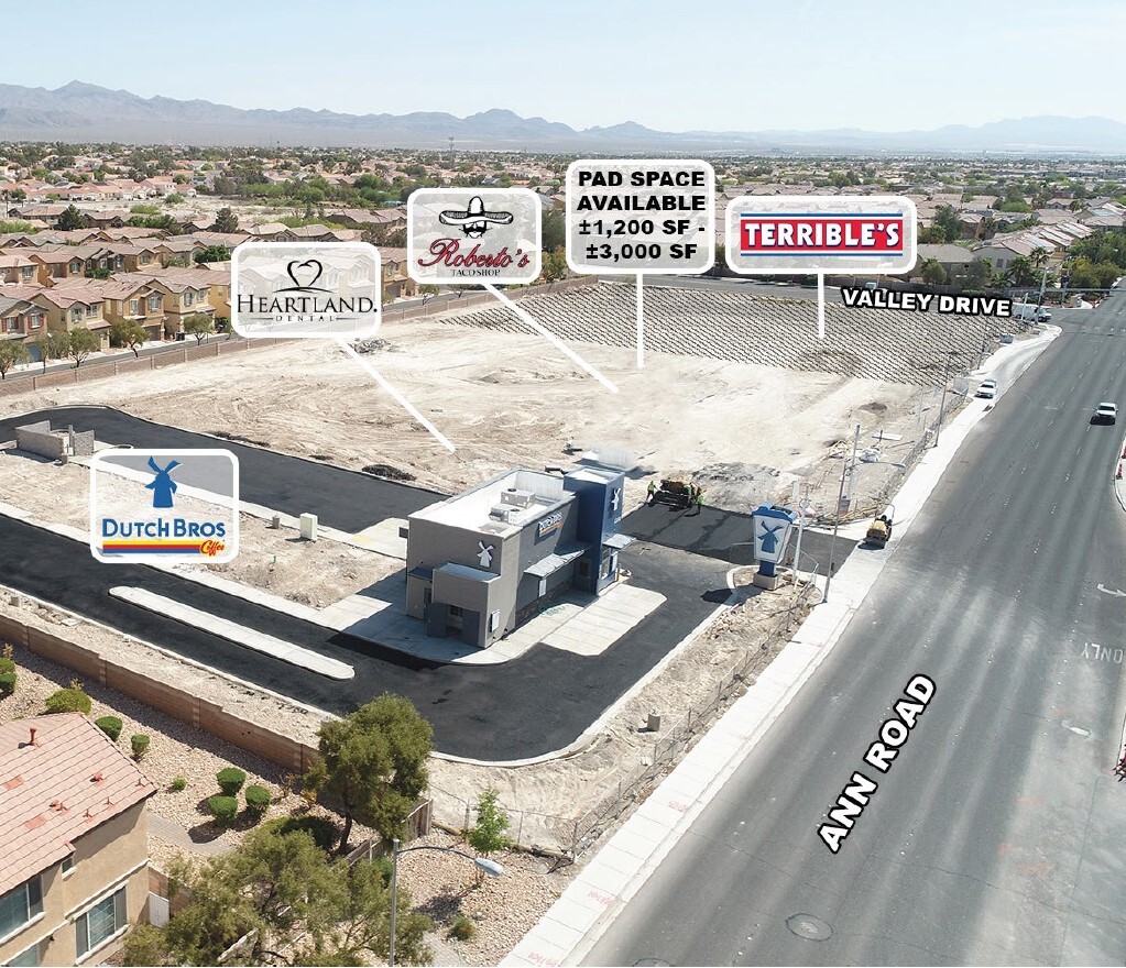 Ann Rd. and Valley Dr., North Las Vegas, NV à louer Photo de l’immeuble– Image 1 sur 3