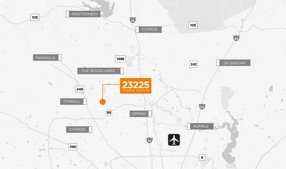 23225 Stuebner Airline Rd, Tomball, TX à vendre - Photo de l’immeuble – Image 2 sur 2