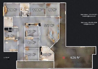 5301 N Dixie Hwy, Fort Lauderdale, FL à louer Plan d’étage– Image 2 sur 3