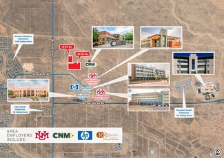 Plus de détails pour Campus & Center Blvds NE, Rio Rancho, NM - Terrain à vendre