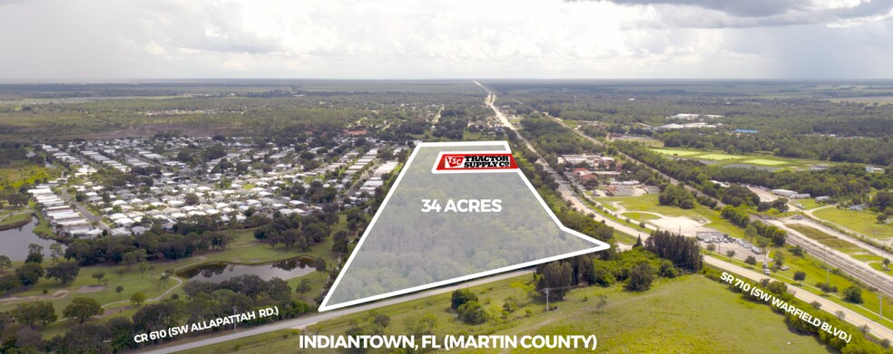 SR 710 Indianwood Dr. & SW Allapath Rd., Indiantown, FL à louer - Aérien – Image 2 sur 2
