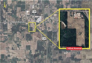 0 142nd Ave, Wayland, MI - VUE AÉRIENNE vue de carte - Image1