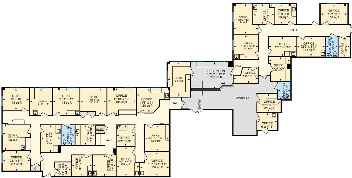 4000 Old Court Rd, Pikesville, MD à louer Plan d’étage– Image 1 sur 1