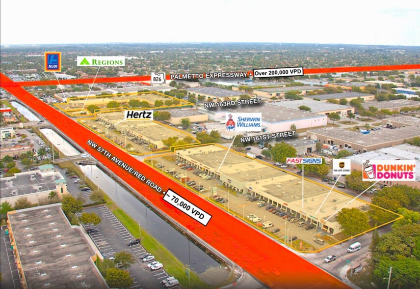 15905-16095 NW 57th Ave, Miami Lakes, FL à louer - Photo de l’immeuble – Image 3 sur 4