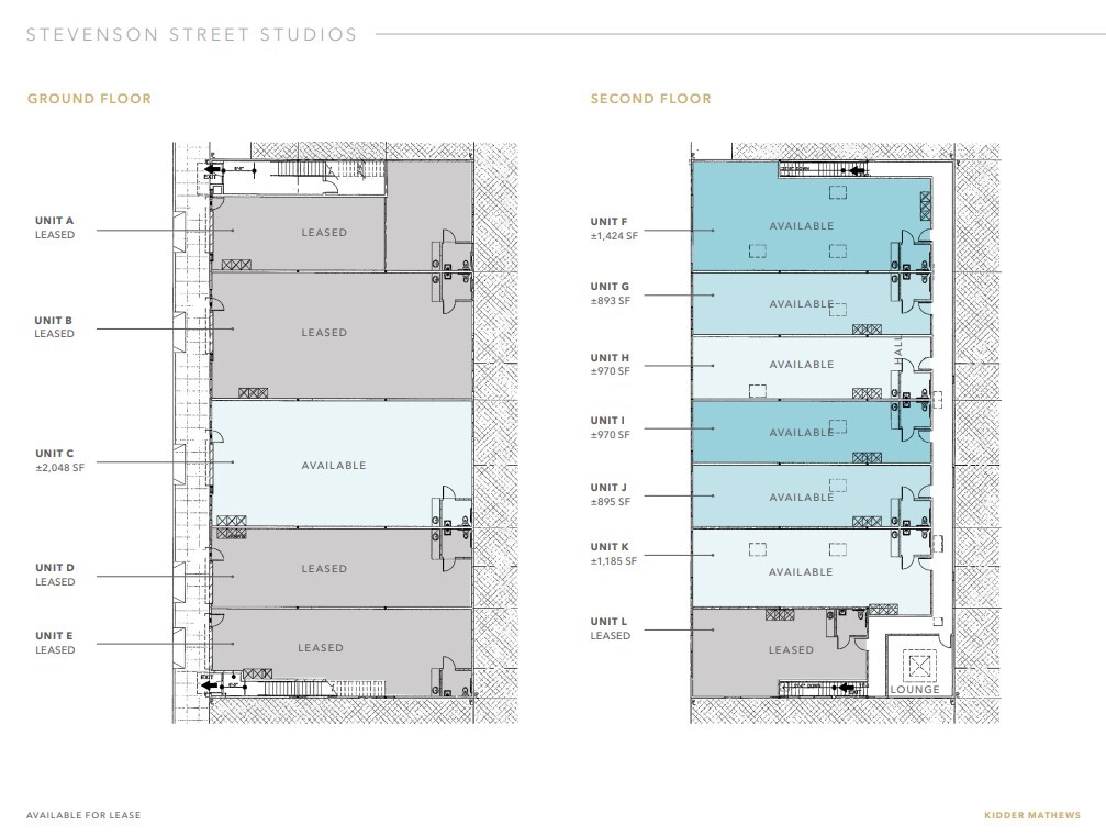 1441 Stevenson St, San Francisco, CA à louer Plan d’étage– Image 1 sur 1