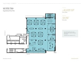 160 Pine St, San Francisco, CA à louer Plan d’étage– Image 1 sur 1