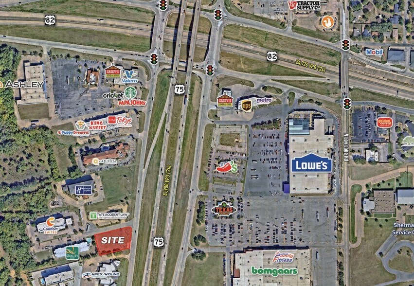 2902 N US Highway 75, Sherman, TX à vendre - Photo de l’immeuble – Image 2 sur 4