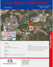 2701 Society Hill Rd, Opelika, AL - VUE AÉRIENNE  vue de carte