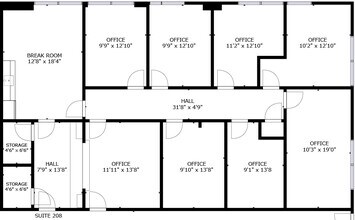 2951 Ranch Road 620 S, Lakeway, TX à louer Plan d’étage– Image 2 sur 12