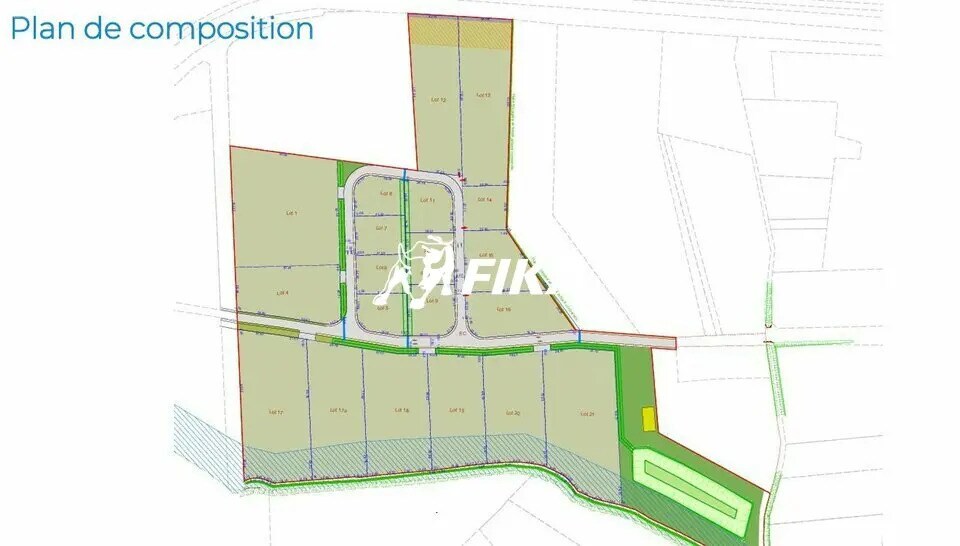 Terrain dans Bressols à vendre - Photo de l’immeuble – Image 2 sur 3