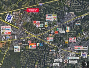 3702 Pender Dr, Fairfax, VA - VUE AÉRIENNE  vue de carte - Image1