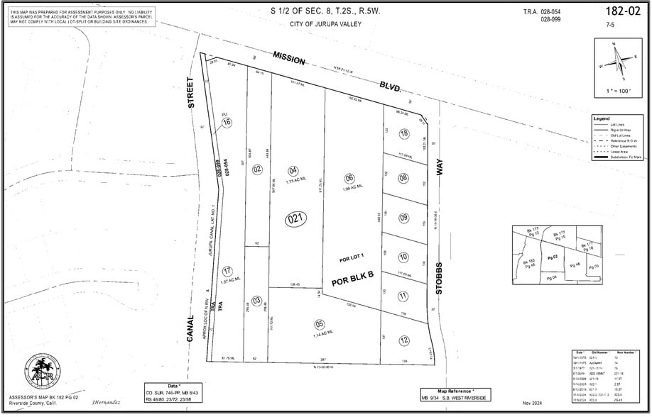 SWC Mission Blvd & Stobbs Way, Riverside, CA à louer - Plan cadastral – Image 2 sur 2