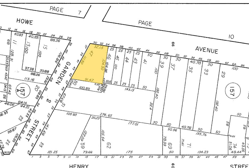 39-45 Garden St, Passaic, NJ à louer - Plan cadastral – Image 2 sur 14