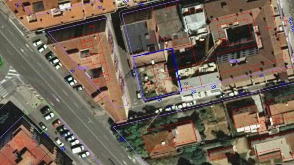 Carrer la Pau, 24, Figueres, Gerona à vendre - Plan cadastral – Image 2 sur 2