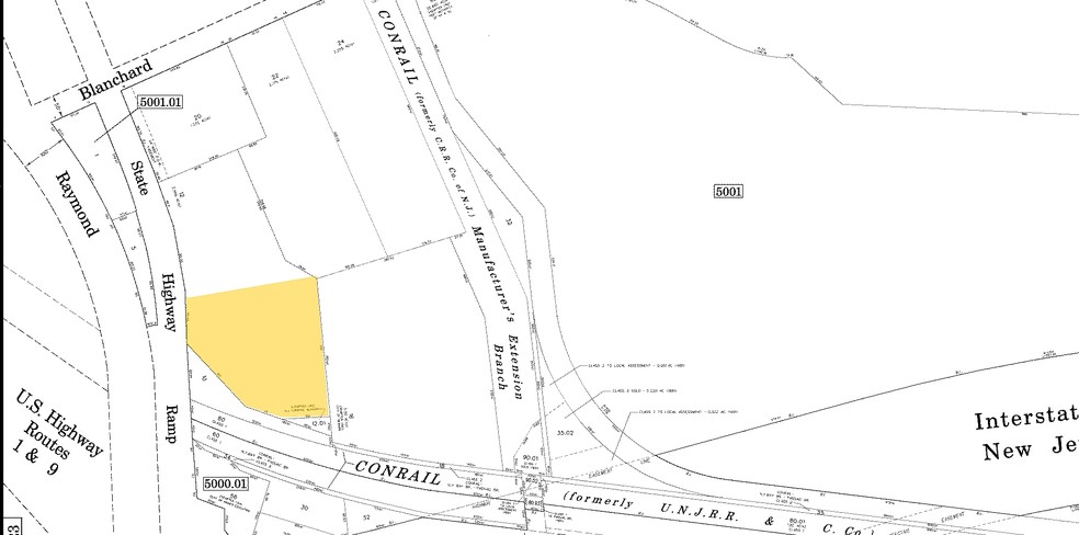 18 Blanchard St, Newark, NJ à louer - Plan cadastral – Image 3 sur 3