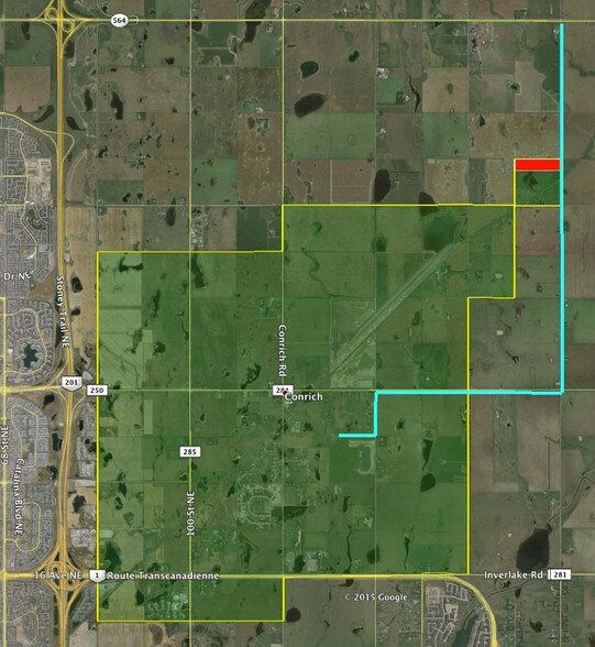 252117 Range Rd 281 Rd, Calgary, AB à vendre - Aérien – Image 2 sur 6