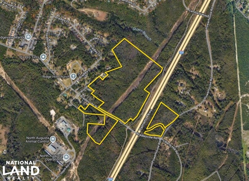 Bradleyville Rd, North Augusta, SC à vendre - Aérien – Image 2 sur 15