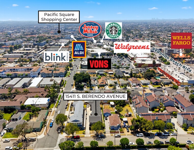 15411 S Berendo Ave, Gardena, CA à vendre - Photo de l’immeuble – Image 2 sur 9