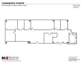 1818 S Australian Ave, West Palm Beach, FL à louer Plan d’étage– Image 1 sur 2