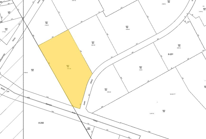 4487 Park Dr, Norcross, GA à louer - Plan cadastral – Image 2 sur 2