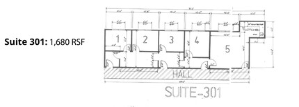 3679 Motor Ave, Los Angeles, CA à louer Plan d’étage– Image 2 sur 2