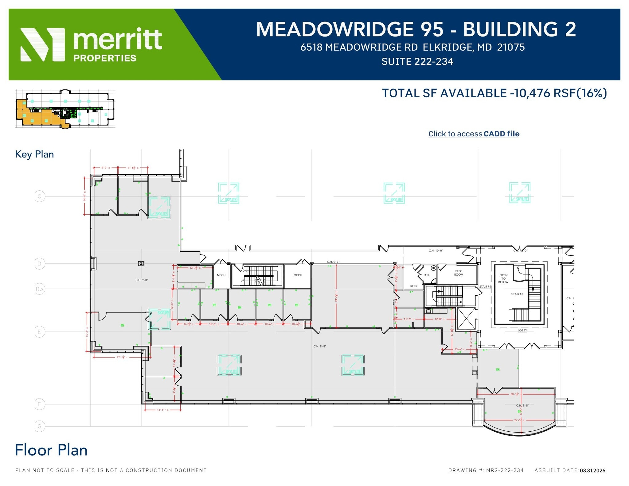 6518 Meadowridge Rd, Elkridge, MD à louer Plan d’étage– Image 1 sur 1