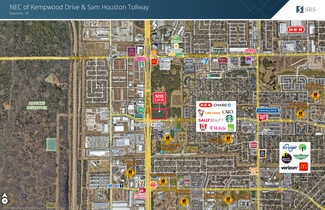 Plus de détails pour West Sam Houston Parkway North at Kempwood Drive, Houston, TX - Terrain à vendre