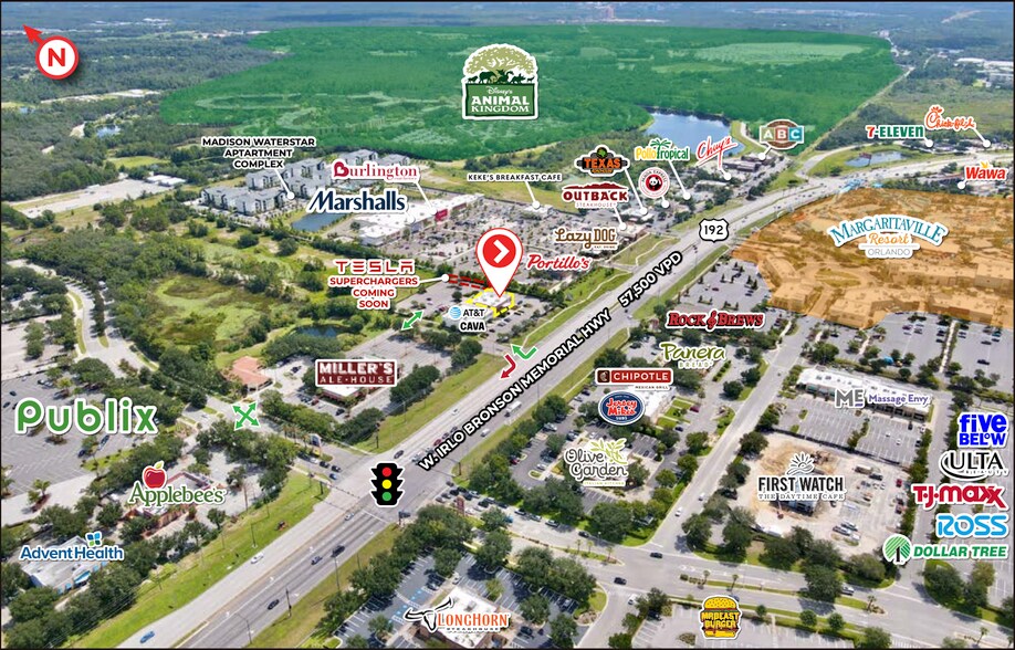 8085 W Irlo Bronson Memorial Hwy, Kissimmee, FL à louer - Photo de l’immeuble – Image 3 sur 7