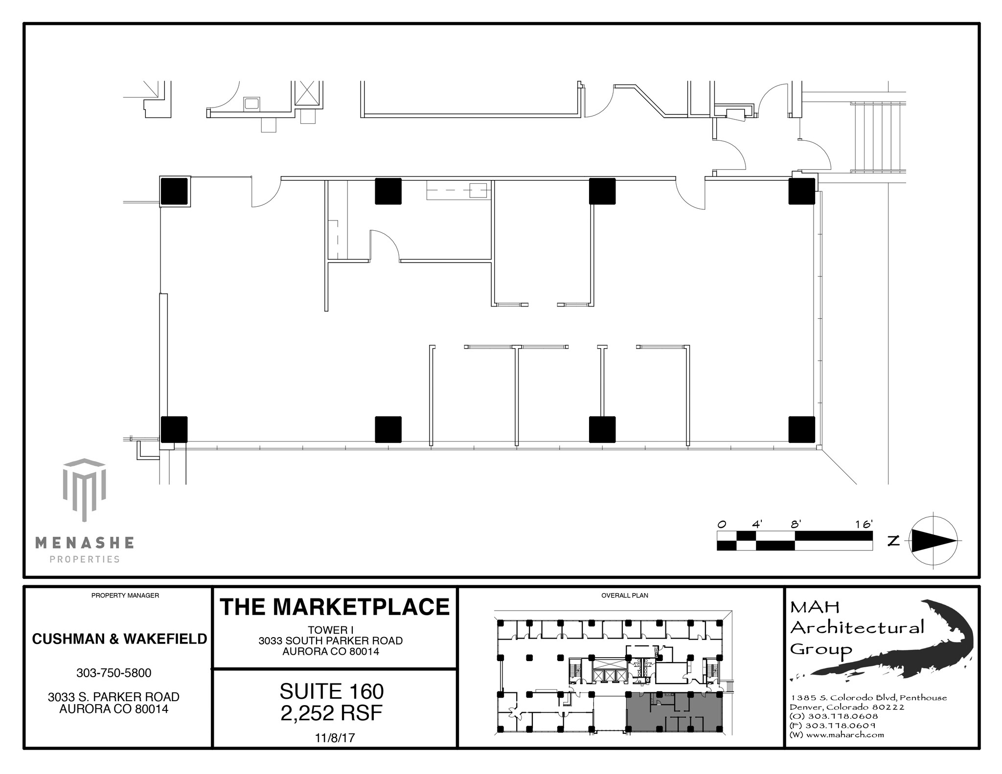 3025 S Parker Rd, Aurora, CO à louer Plan d’étage– Image 1 sur 1